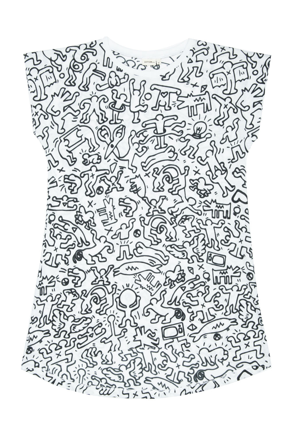 KEITH STEVIE DRESS WHITE - Zuttion