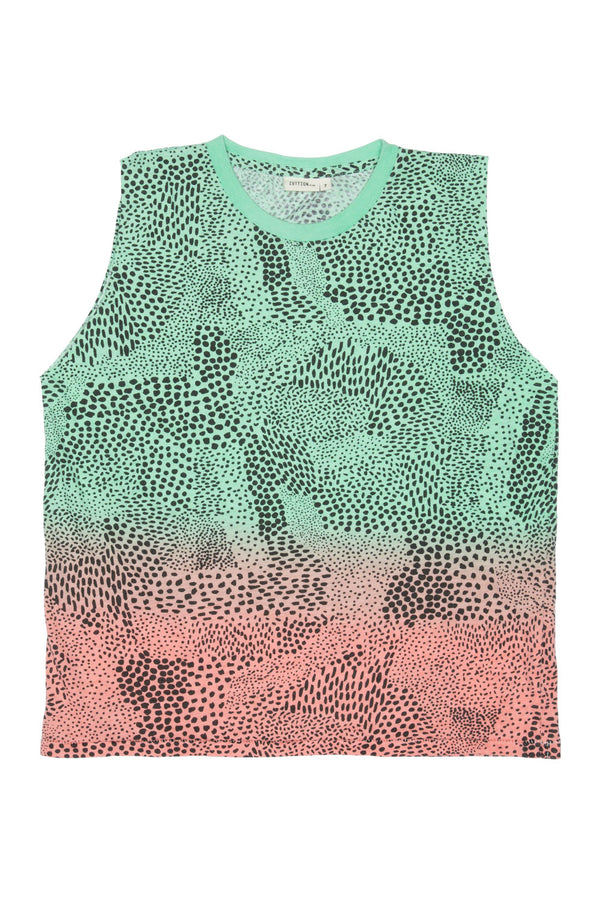 ABSTRACT TANK TOP RAINBOW - Zuttion