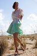 VIVIER MIXED CANDY TIE DYE DRESS
