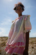 GABRIELLE LINEN RANDOM DOT BABY PINK SHORT