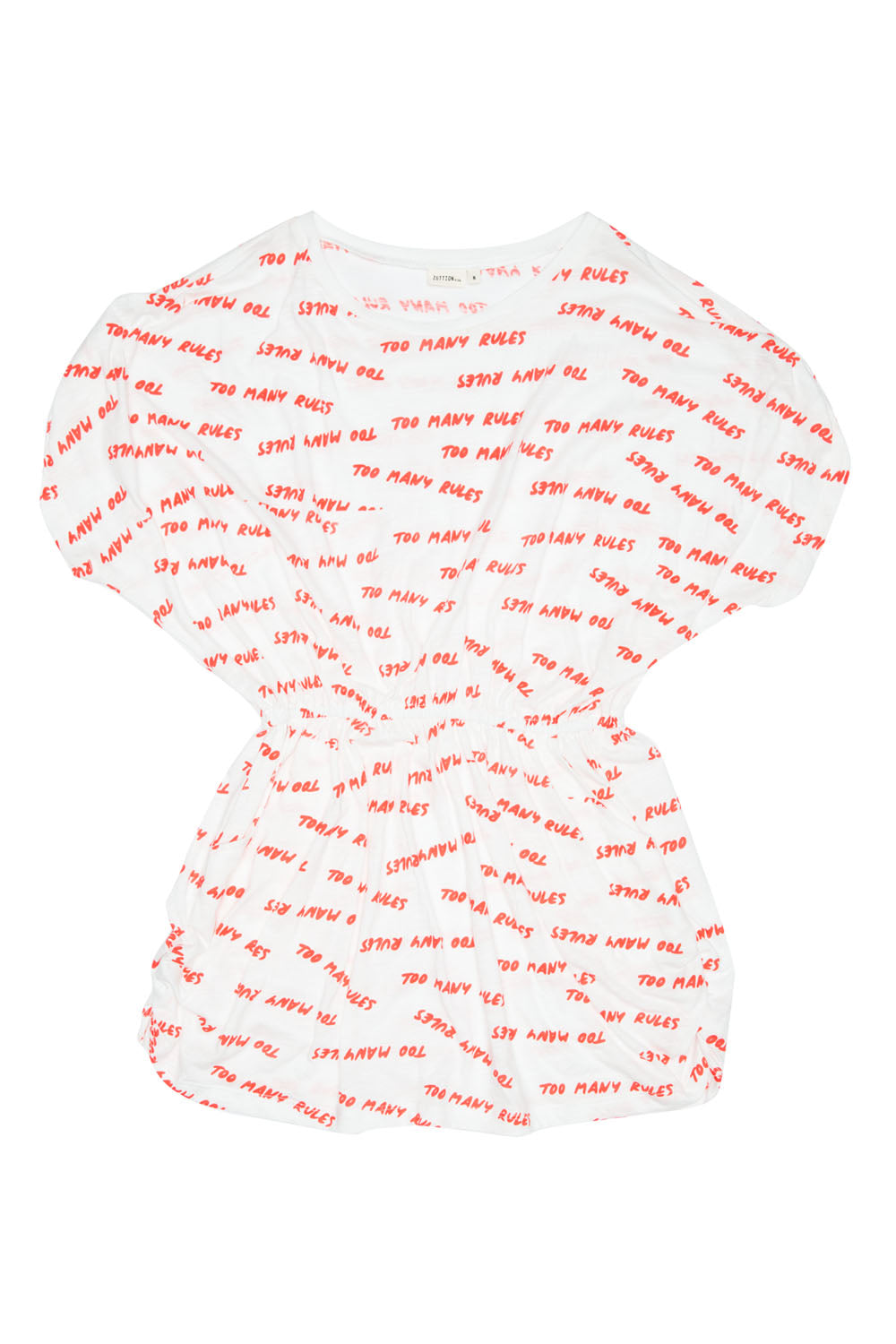 TOO MANY RULES YARA DRESS WHITE - Zuttion