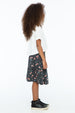 CHERRY FRANKIE SKIRT CHARCOAL - Zuttion