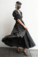 XOLA DRESS CROSS NOIR