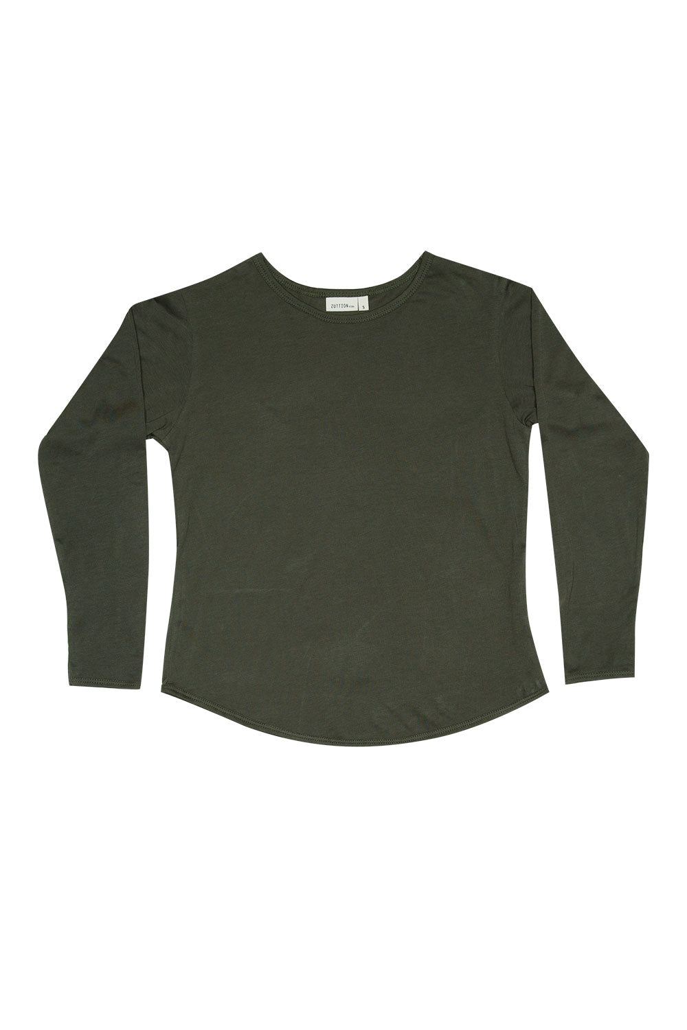 L/S ORGANIC TEE ARMY