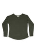 L/S ORGANIC TEE ARMY