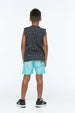 SHAPES TANK TOP CHARCOAL