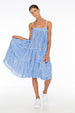 TSO-Dolly Jones Blue Gingham Dress - Zuttion