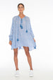 TSO-Rebecca Gingham Blue Day Dress - Zuttion