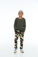 L/S ORGANIC TEE ARMY