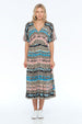 NINA CARCIA MIDI DRESS