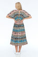 NINA CARCIA MIDI DRESS