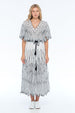 GAIA BIRD MIDI DRESS