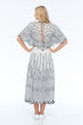 GAIA BIRD MIDI DRESS