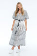 GAIA BIRD MIDI DRESS