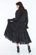 COCO CABANA DRESS RANDOM DOT NOIR