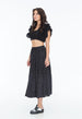 DOREEN SKIRT RANDOM DOT NOIR