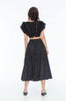 DOREEN SKIRT RANDOM DOT NOIR