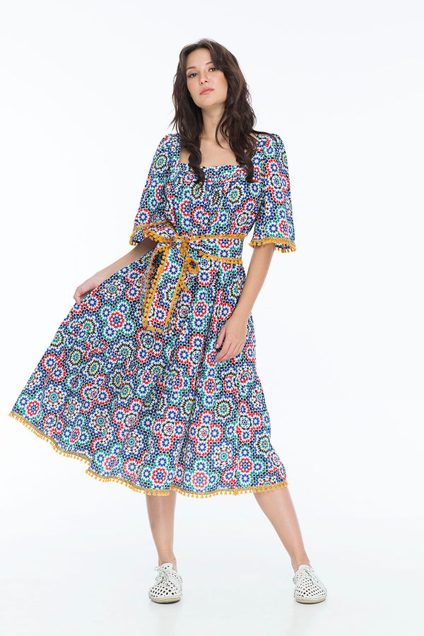 HALETTE DRESS PERSIAN