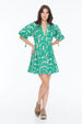 NAOMI SMITH DRESS FOX EMERALD
