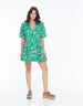NAOMI SMITH DRESS FOX EMERALD