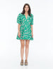 NAOMI SMITH DRESS FOX EMERALD