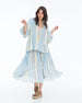 DOREEN SKIRT VOGUE STRIPE BUTTER