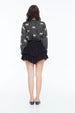 GABRIELLE SHORT SWISS DOT NOIR