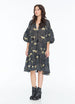 JENNA HIPP DRESS LEOPARD DIAMOND NOIR