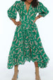 ABELLE DRESS FOX EMERALD