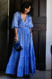 TWIGGY JANE MAXI DRESS GINGHAM