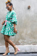 ESTELLE DRESS FOX EMERALD