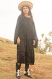 SARA SMITH DRESS CROSS NOIR