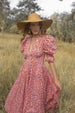 XOLA DRESS VINE PINK